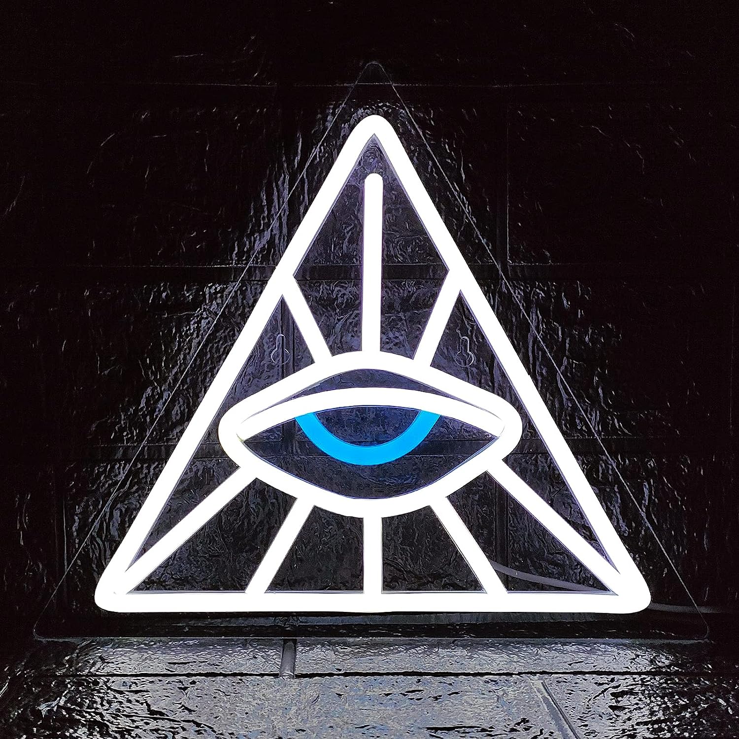 Eye in Triangle Neon Light LED - Outdoor Lighting Decor Ideas review and price