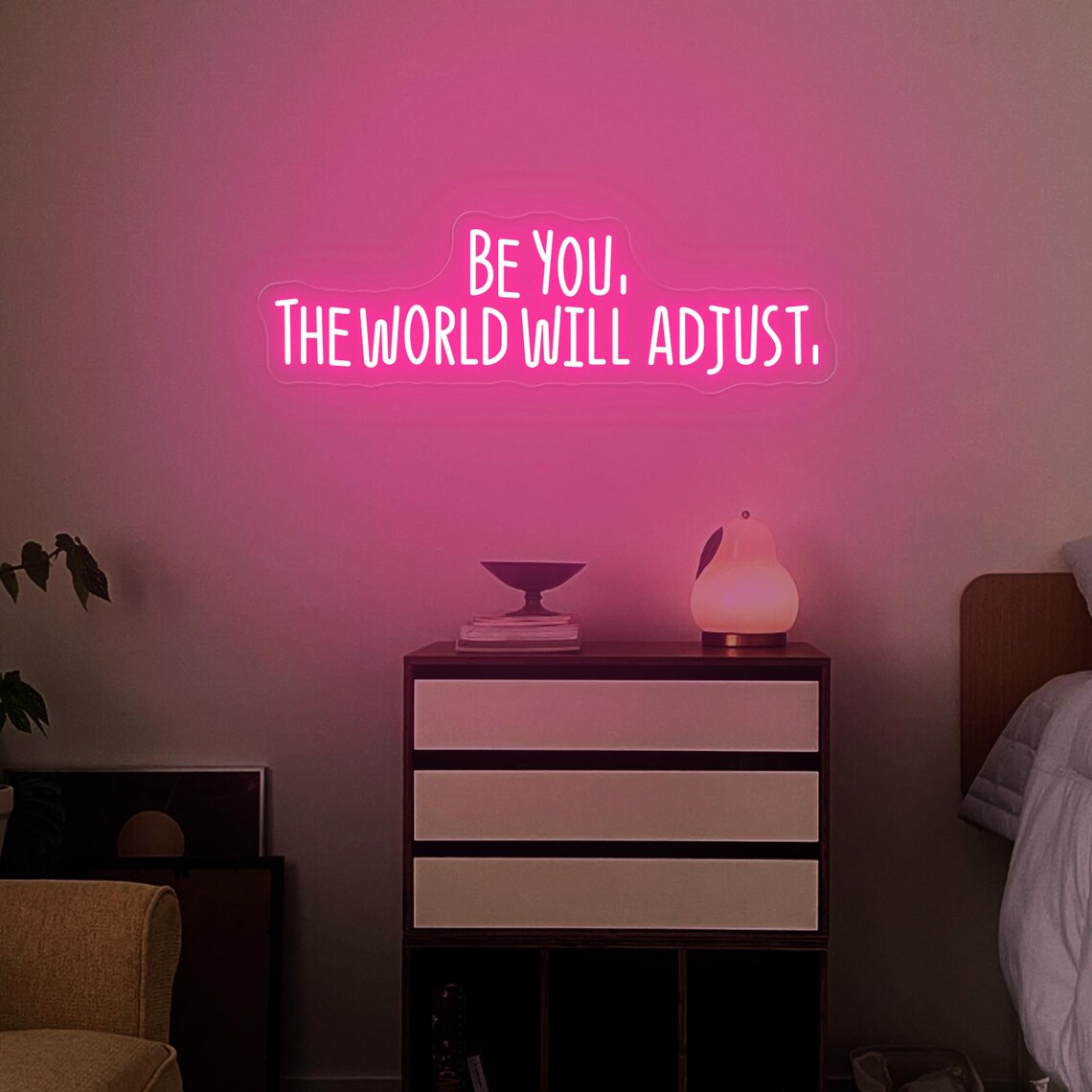Be You The World Will Adjust N - Outdoor Lighting Decor Ideas review and price