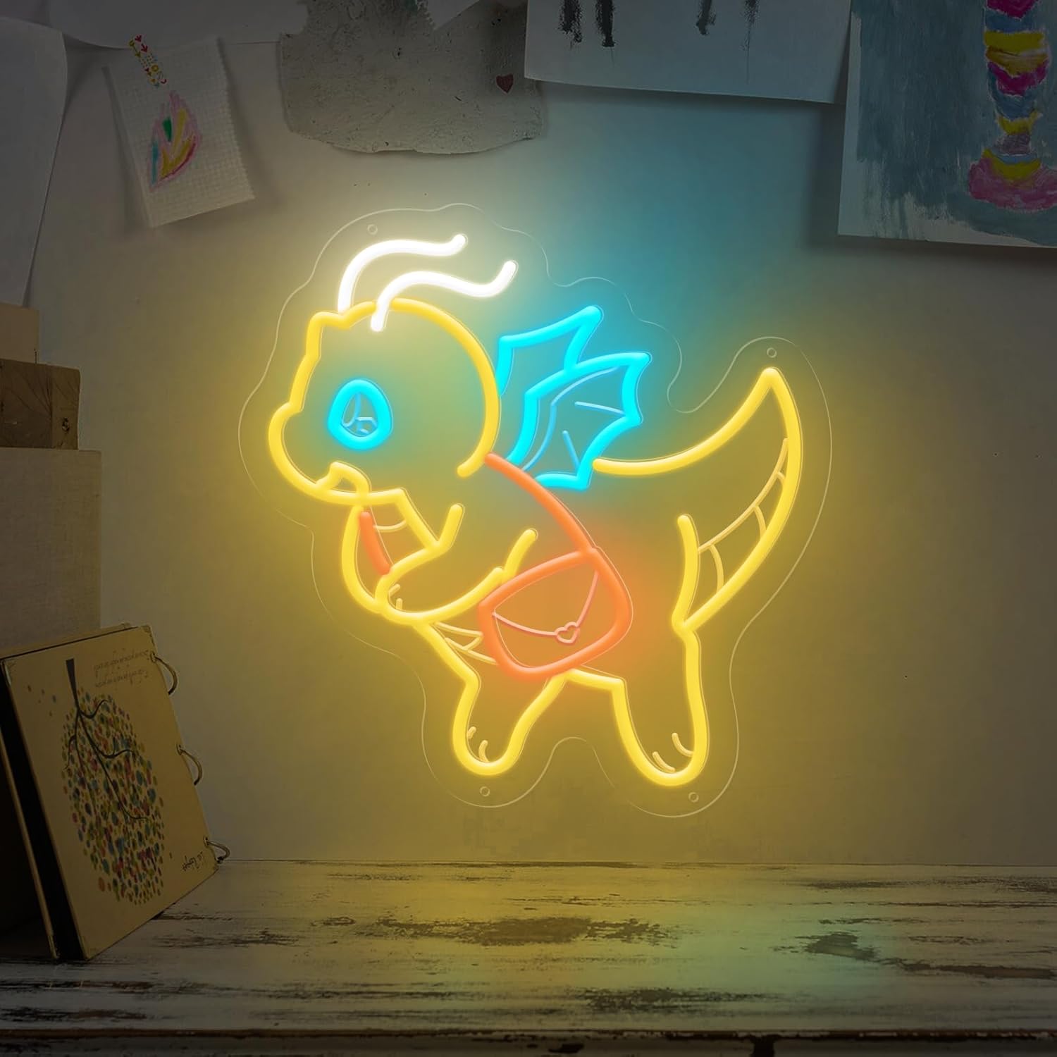 USB Dimmable Cute Dinosaur Neo - Outdoor Lighting Decor Ideas review and price
