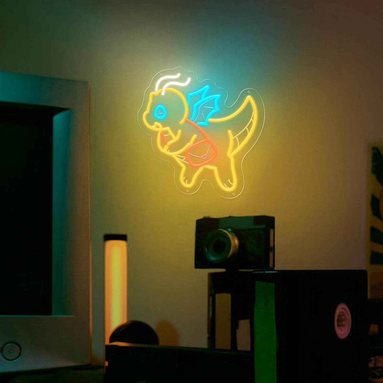 USB Dimmable Cute Dinosaur Neo - Outdoor Lighting Decor Ideas review and price