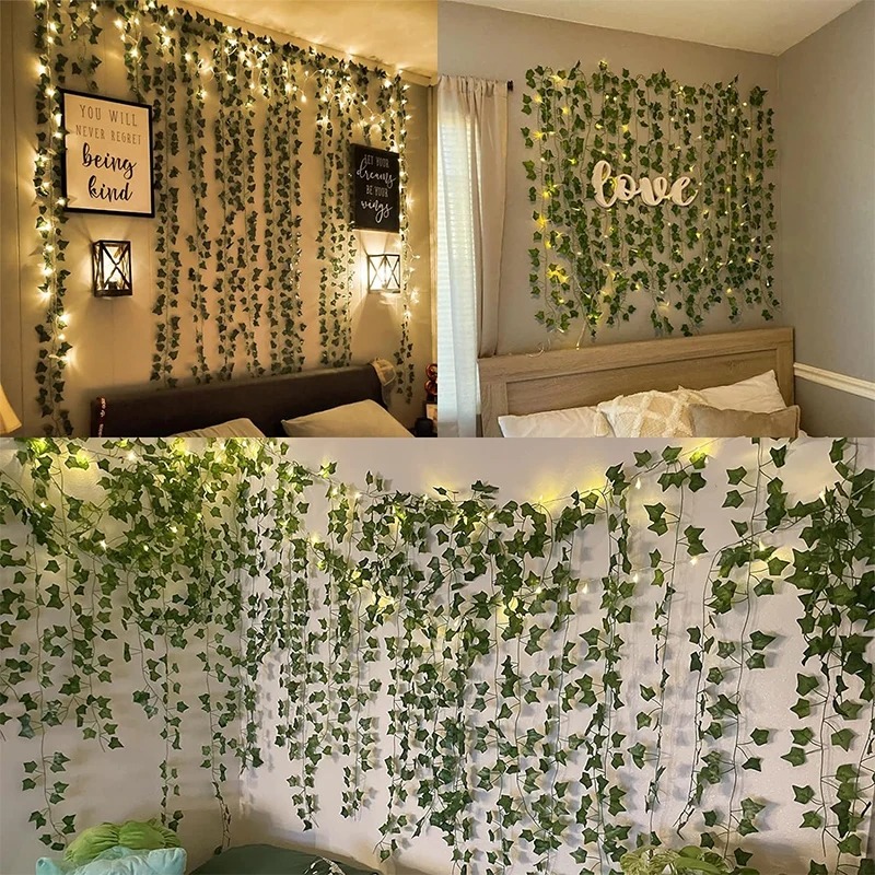 Green Ivy 210cm LED Light Stri - Wall Decor Lighting Tree review and price