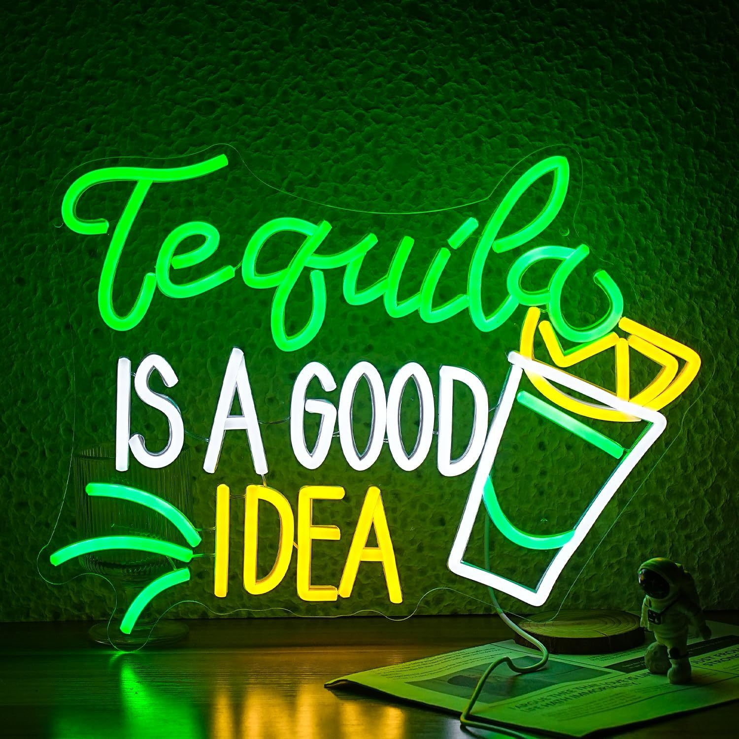 Tequila Is A Good Idea Neon Si - Outdoor Lighting Decor Ideas review and price