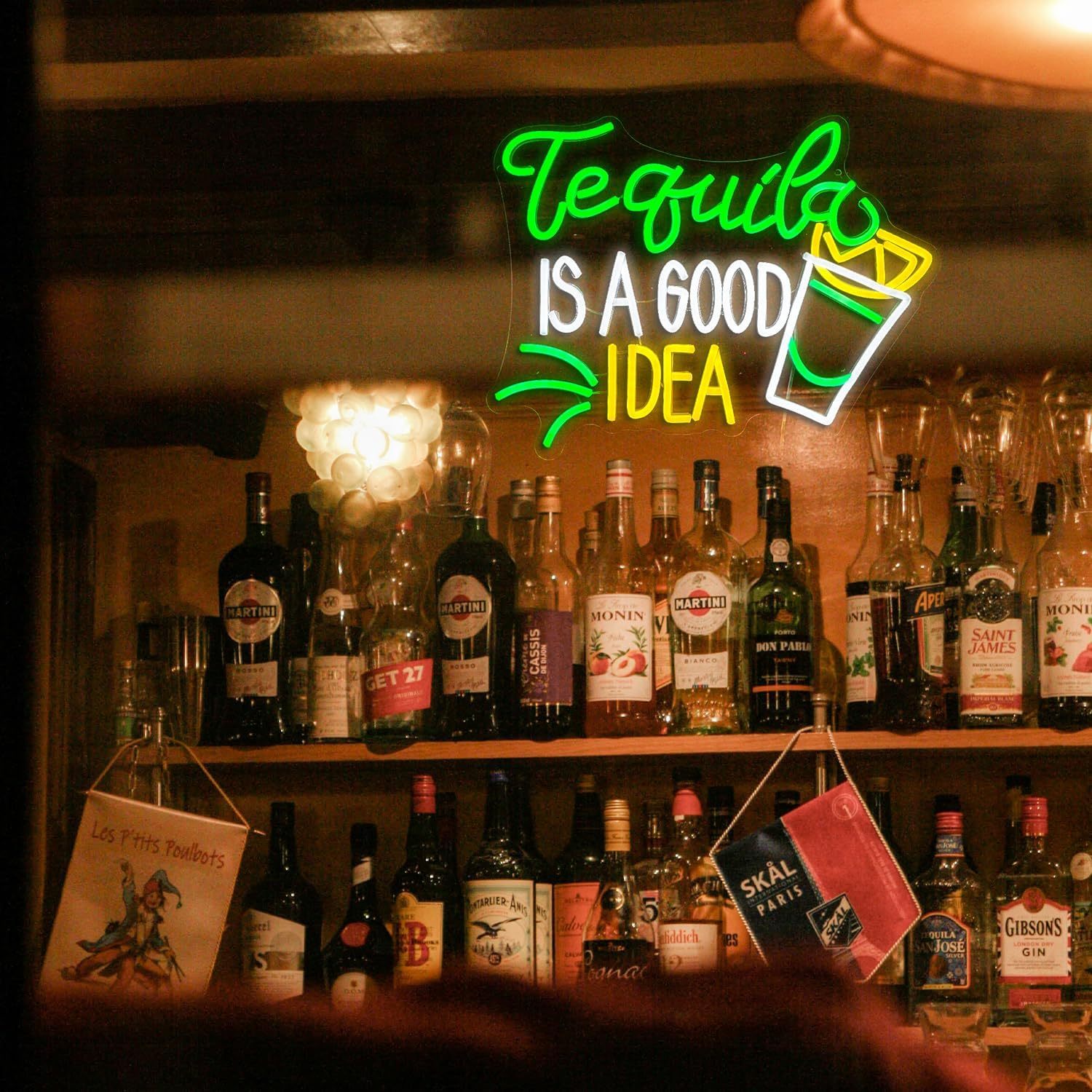 Tequila Is A Good Idea Neon Si - Outdoor Lighting Decor Ideas review and price