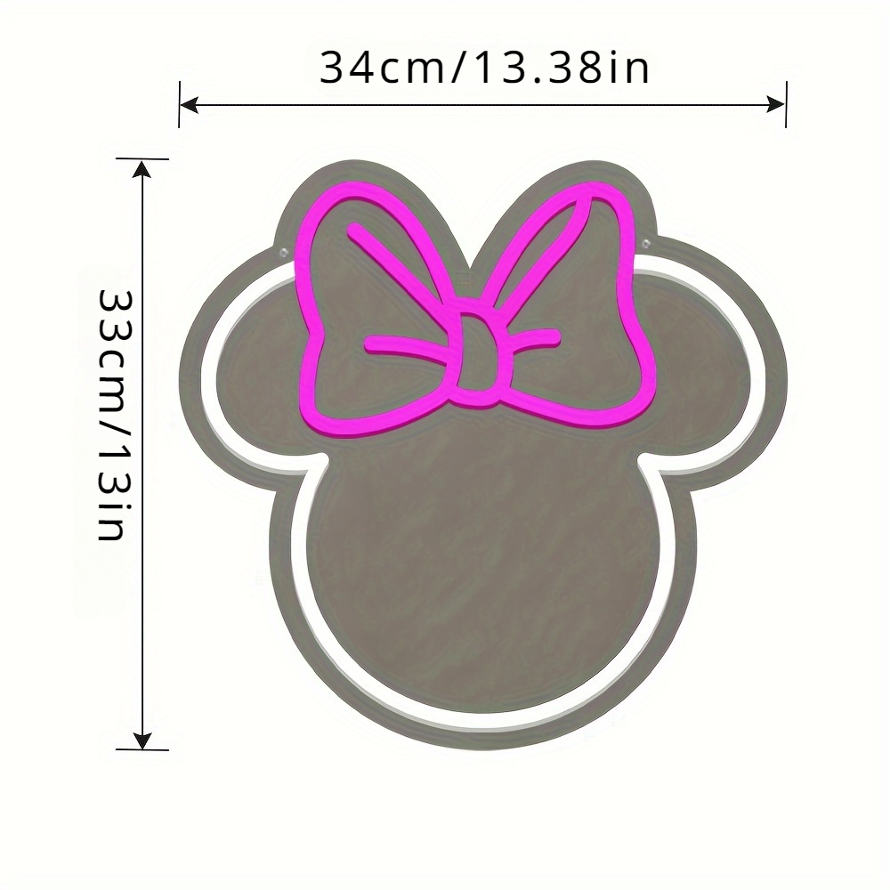 Disney Minnie Mouse LED Neon S - Lighting Decor For Diwali review and price