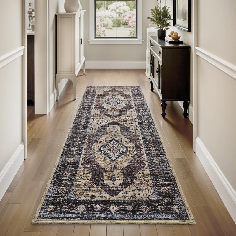 Bohemian Style Runner Rug Retr - Decor Lighting Online review and price