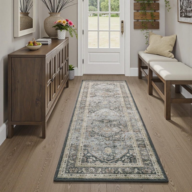 Bohemian Style Runner Rug Retr - Decor Lighting Online review and price