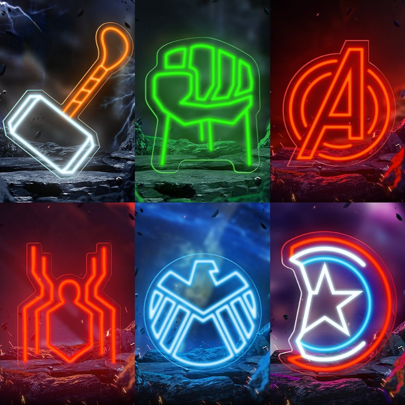 Marvel Avengers Superhero Neon - Lighting Decor For Diwali review and price
