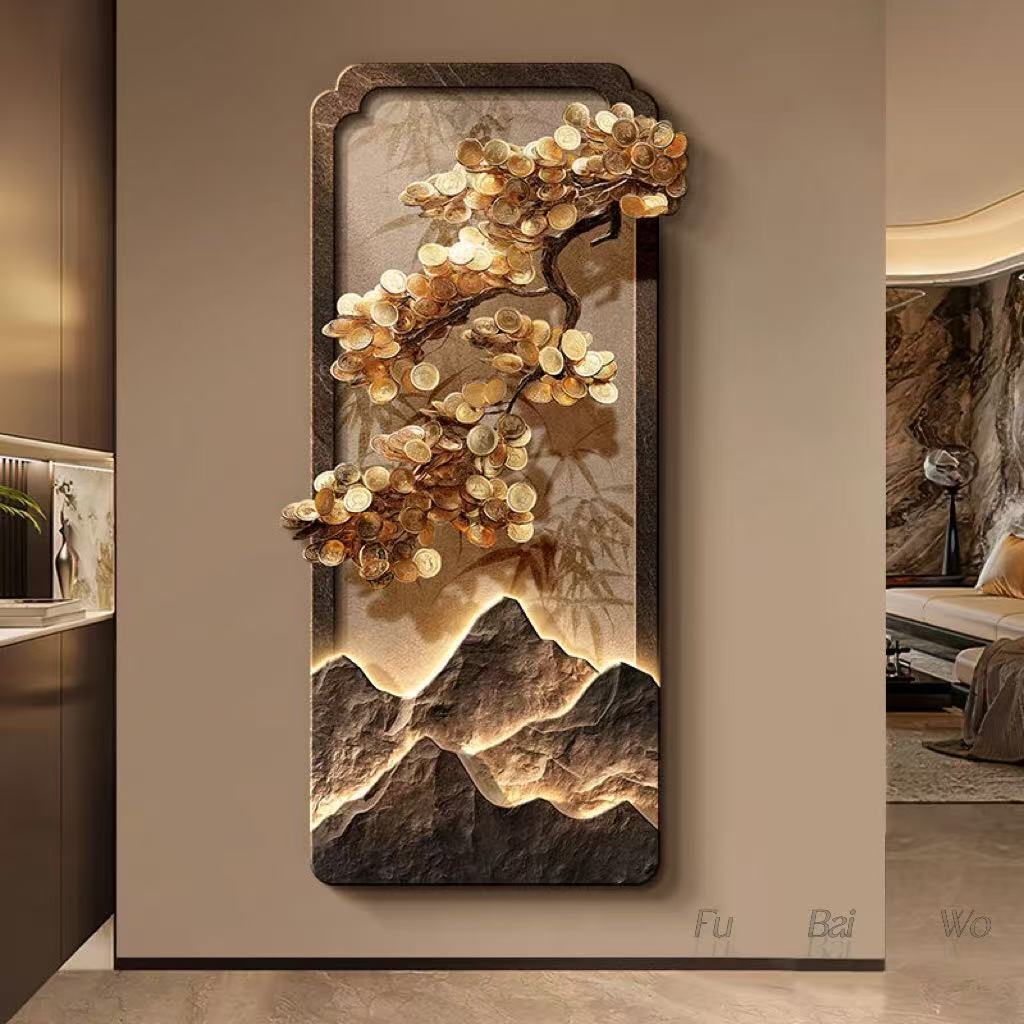 New Chinese style luxury tree  - Wall Decor Lighting Tree review and price