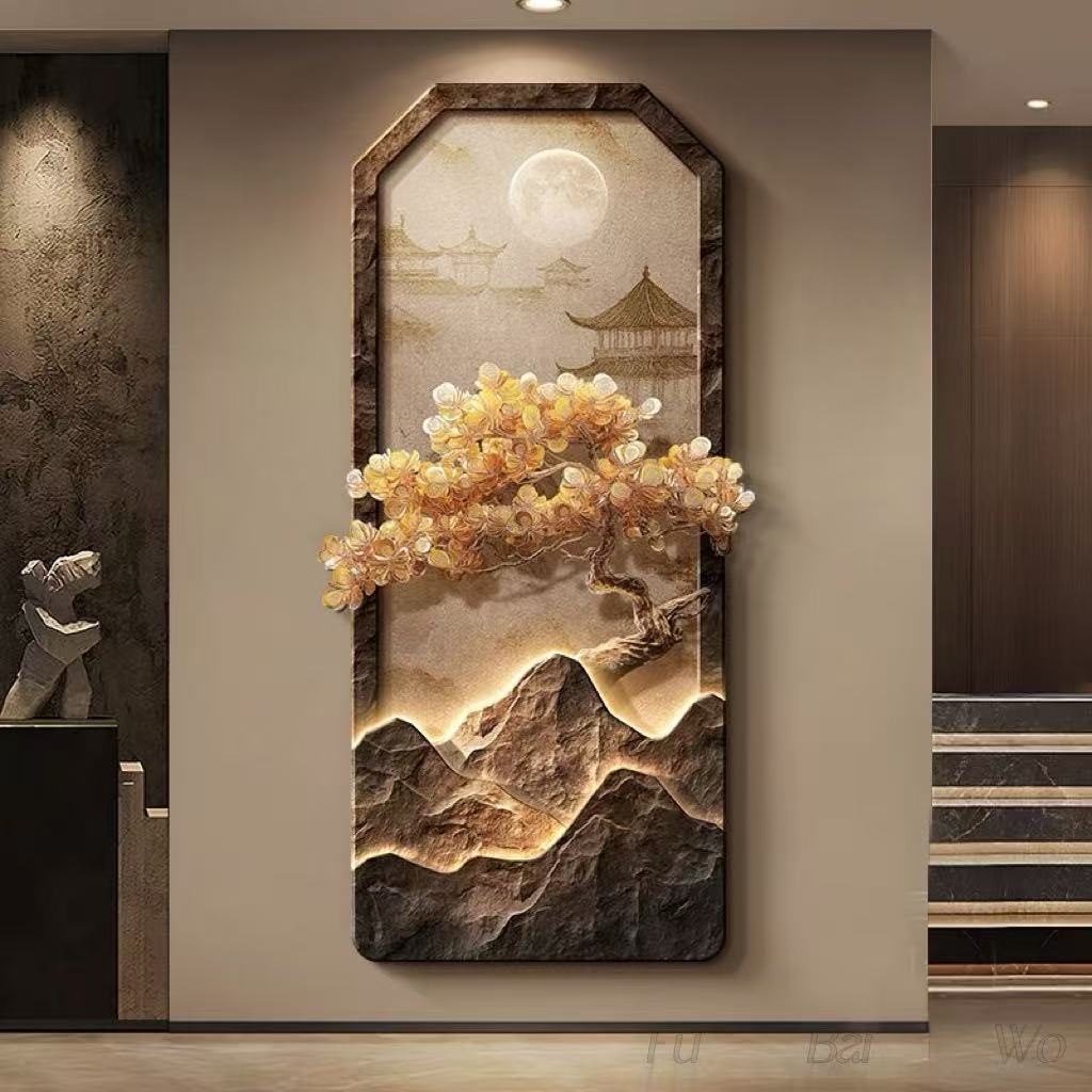 New Chinese style luxury tree  - Wall Decor Lighting Tree review and price
