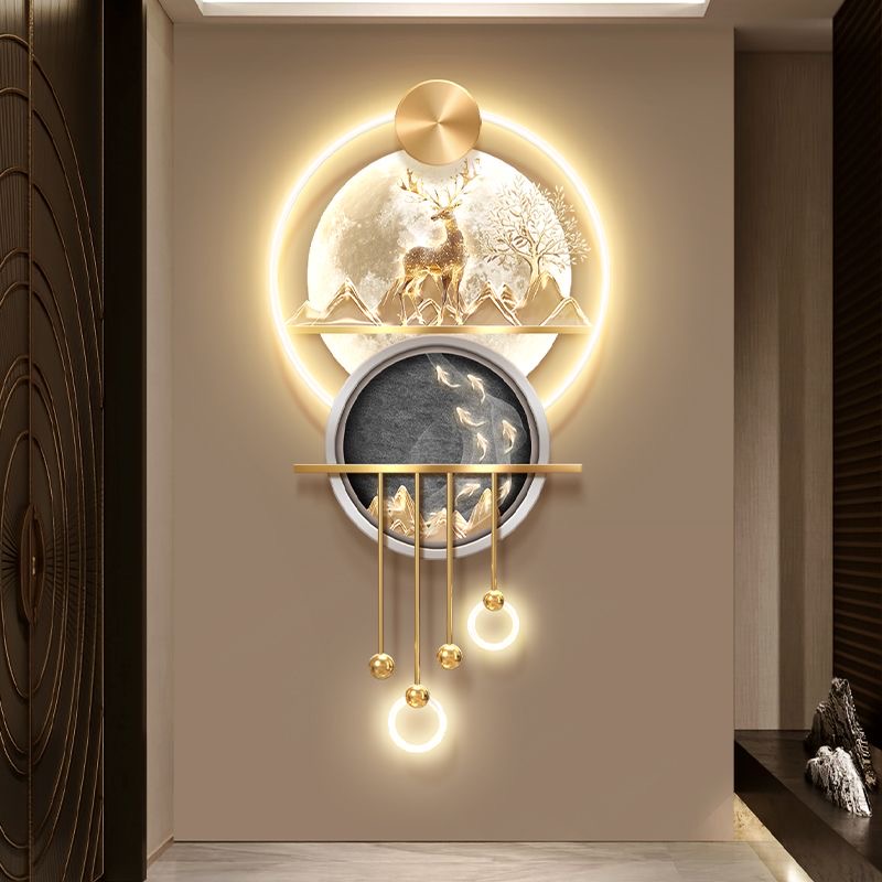nq- Light Luxury Fortune Tree  - Wall Decor Lighting Tree review and price