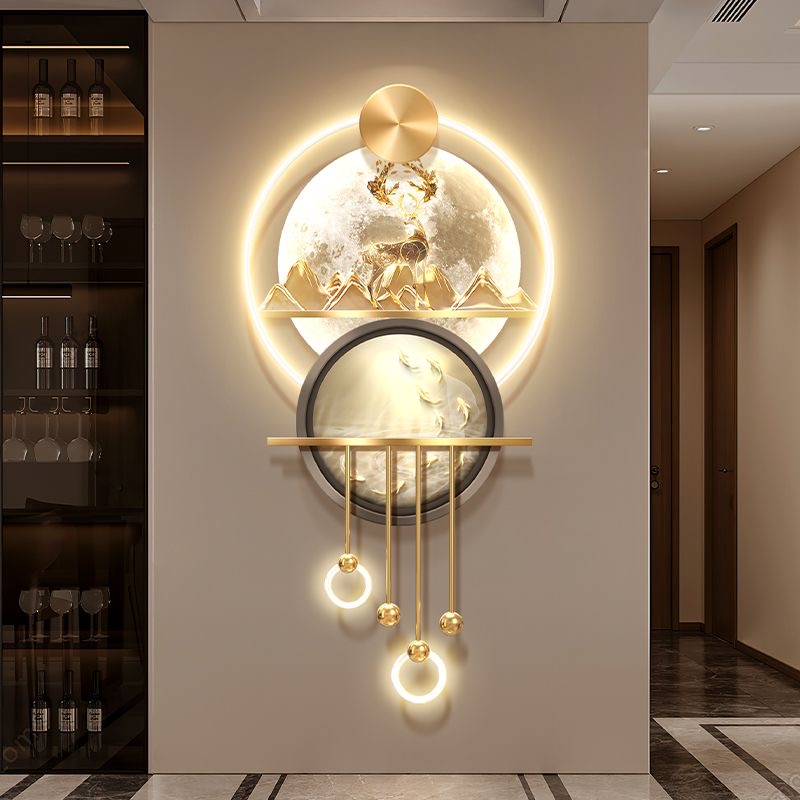 nq- Light Luxury Fortune Tree  - Wall Decor Lighting Tree review and price