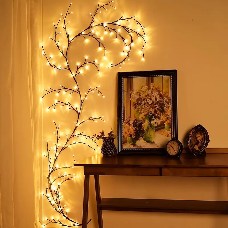 144 LEDs String Light Tree Bra - Wall Decor Lighting Tree review and price