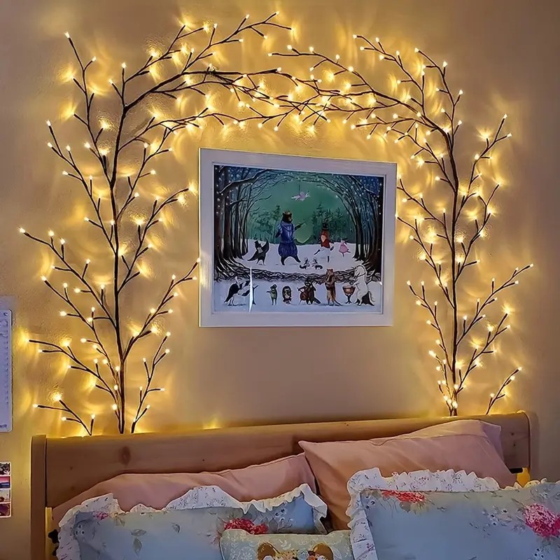 144 LEDs String Light Tree Bra - Wall Decor Lighting Tree review and price