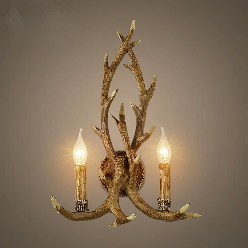 Wooden Feeling Resin Decorativ - Wall Decor Lighting Tree review and price