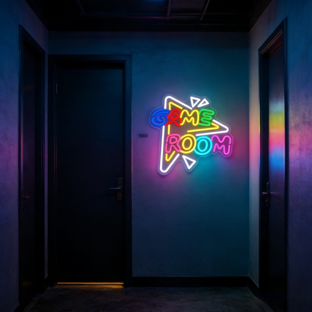GAME ROOM LED Neon Sign Dimmab - Outdoor Lighting Decor Ideas review and price