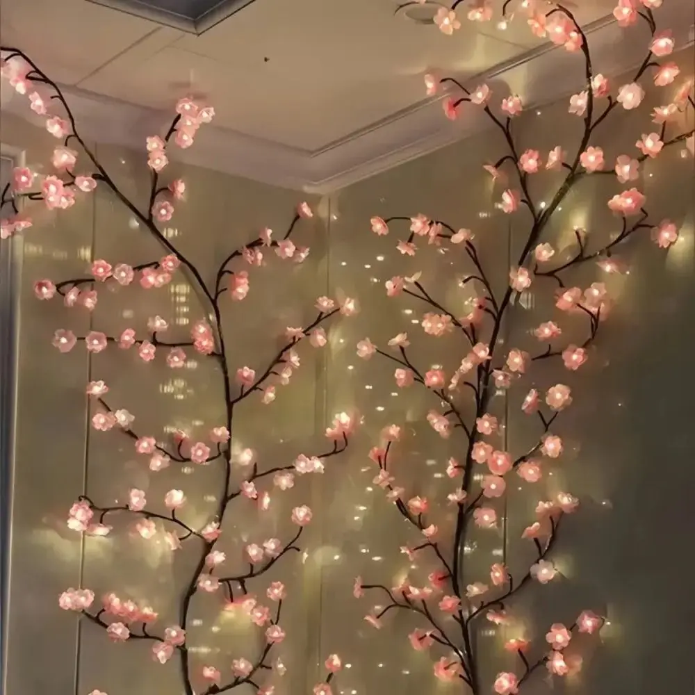 Cherry Blossom Willow Vine Twi - Wall Decor Lighting Tree review and price