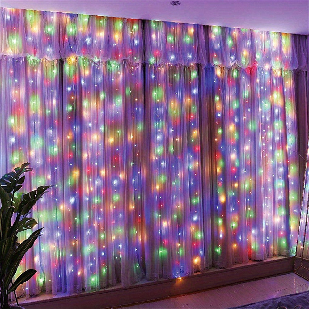 3/6M USB LED Curtain 8Modes Re - Lighting Decor For Diwali review and price