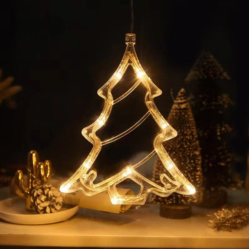 1-20PCS LED Christmas Suction  - Wall Decor Lighting Tree review and price