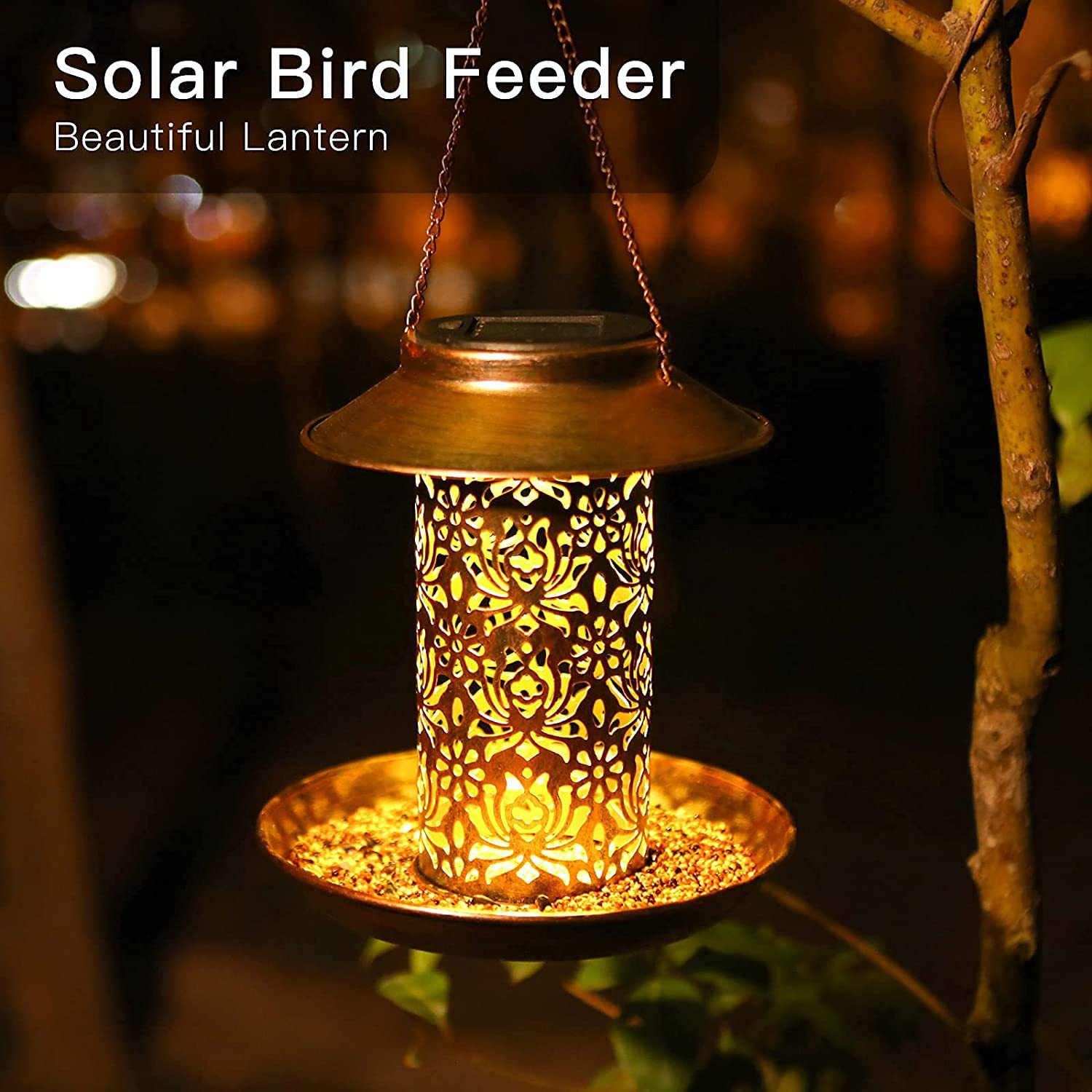 Hanging Bird House Metal Outdo - Outdoor Lighting Decor Ideas review and price