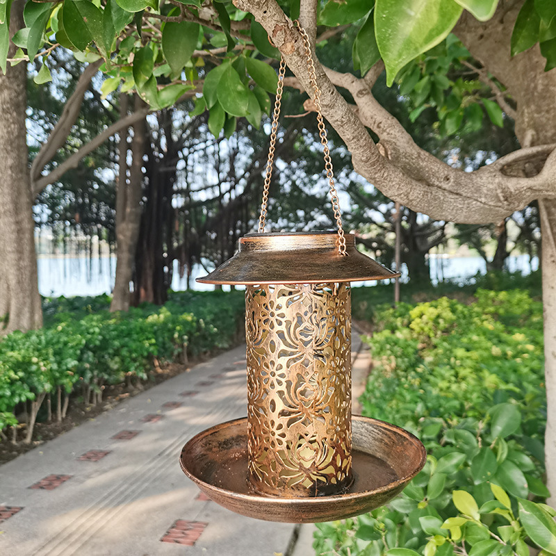 Hanging Bird House Metal Outdo - Outdoor Lighting Decor Ideas review and price
